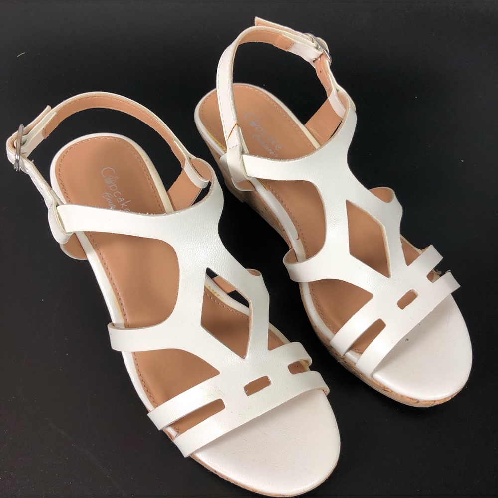 Cupcake Couture Lil Francesca Girl Wedge Sandals